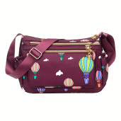 ( Purple colour ) Korean Sports Travel Shoulder Bag