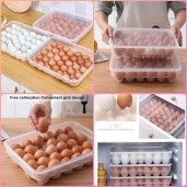 34 Grids Egg Storage Box