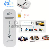 4G High Speed 150Mbps Modem with Wi-Fi Hotspot Dongle (Portable