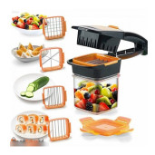  5 in 1 Food Fruit Vegetable Onion Cutter