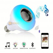 Bluetooth Speaker Bulb - Remote Control Colour Changing 