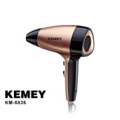 Kemey Km6836 Unique Shape Cool And Hot Electric Hair Dryer For Women - 1800 watt