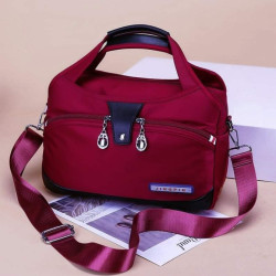 (Red colour) Large Capacity Waterproof Anti-theft Fashion  Lades Bag   