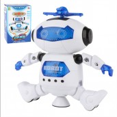 Mechanical Robot Boy Music Electric Dancing Space Walking Robot Toy Kids 