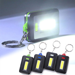 Mini LED Flashlight Keychain