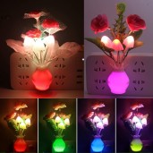 Romantic Colorful Sensor Led Mushroom Night Light