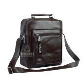 Stylish Messenger Bag (Color: Chocolate)