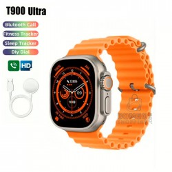 T900 Ultra Smart Watch - 2.09 Infinite Display - Orange