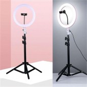 Selfi ring light 10' for best photography with stand