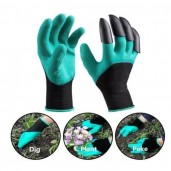 Green Gardening Gloves